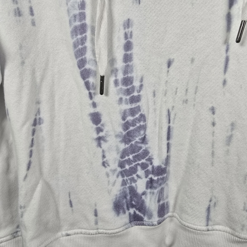 Rails Murray Hoodie Cloud Tie Dye Size Medium Womens Sweatshirt Blue White - Picture 6 of 15